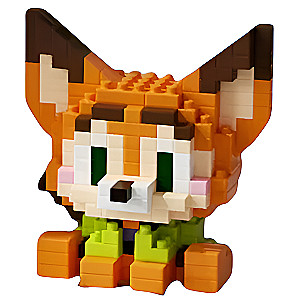 Konstruktor - Crazy Zoo. Lis, 291 element