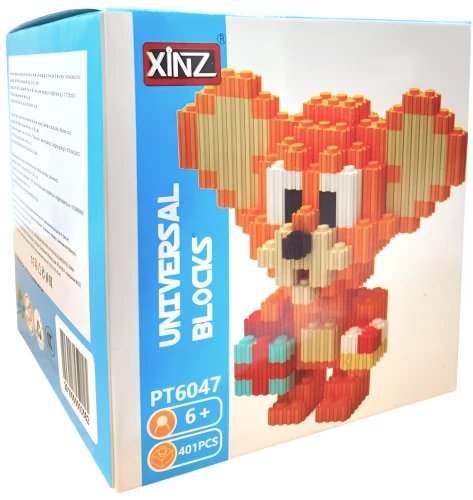 Конструктор - Xinz. Мышонок Джерри, 401 деталь