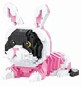 Конструктор - Balody. Кот с ушами зайца, 967 деталей