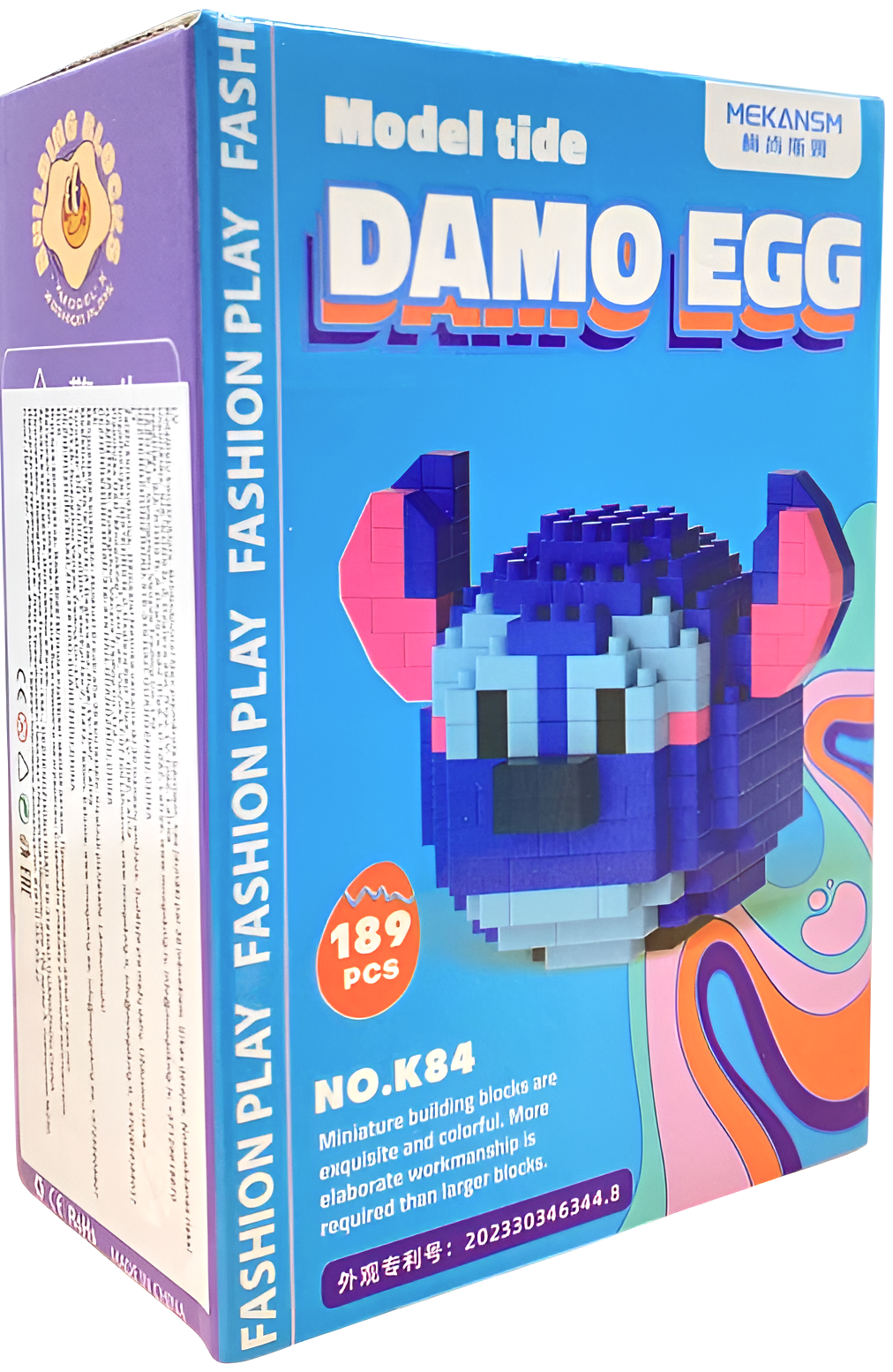 Konstruktorius - Mekansm. Siuvinys, 189 detalių