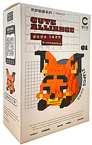 Конструктор - Cute Alliance. Лис, 212 деталей