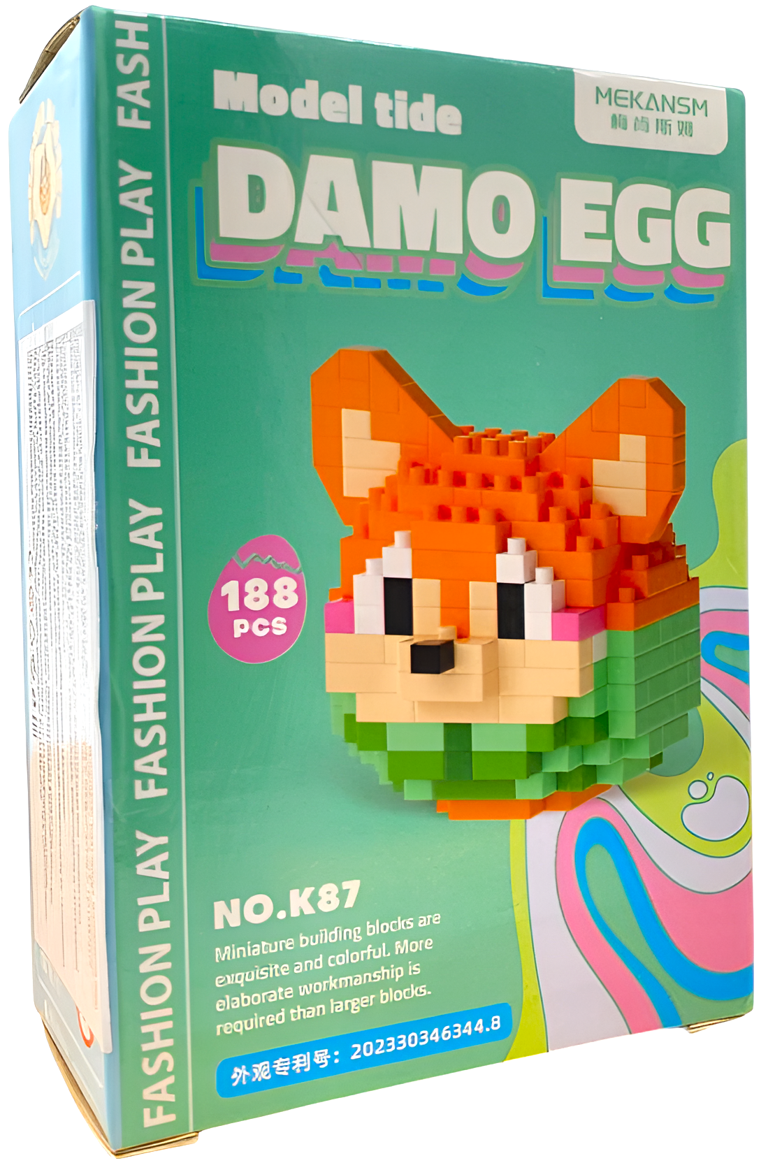 Konstruētājs - Mekansm. Lapsa, 188 detaļas