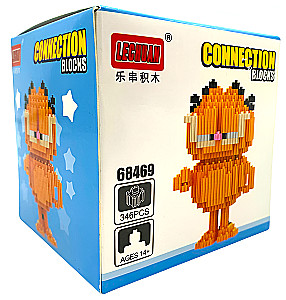 Конструктор - Lechuan. Гарфилд, 346 деталей