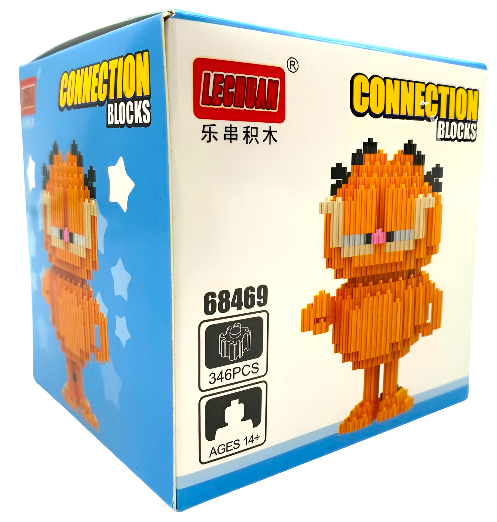 Constructor - Lechuan. Garfield, 346 pieces