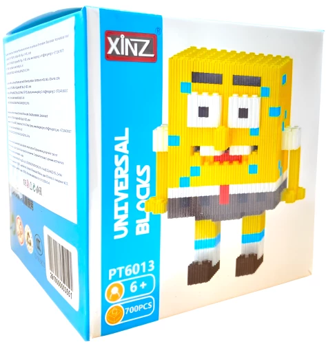 Конструктор - Xinz. Спанч Боб, 700 деталей
