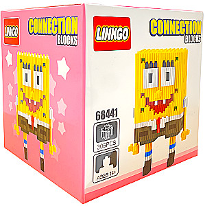 Конструктор - Linkgo. Спанч Боб, 306 деталей