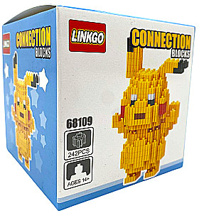 Конструктор - Linkgo. Пикачу, 242 детали