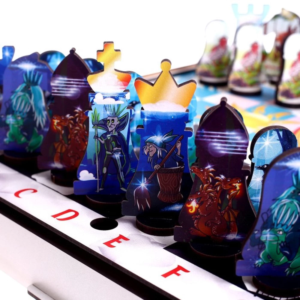 Galda spēle - Šahs. Pasaku varoņi