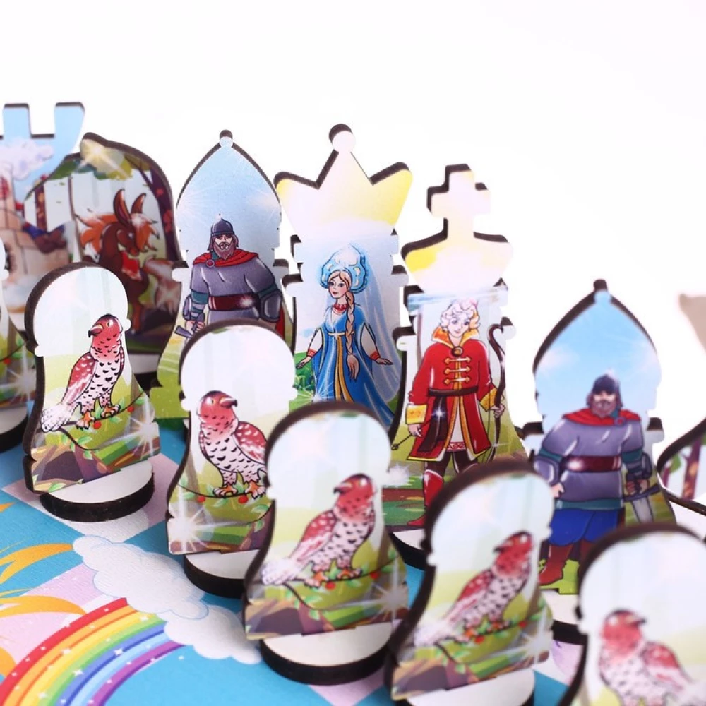 Galda spēle - Šahs. Pasaku varoņi