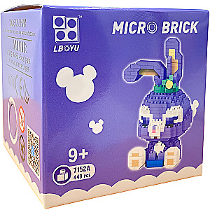 Конструктор - Micro Brick. Заяц, 448 деталей