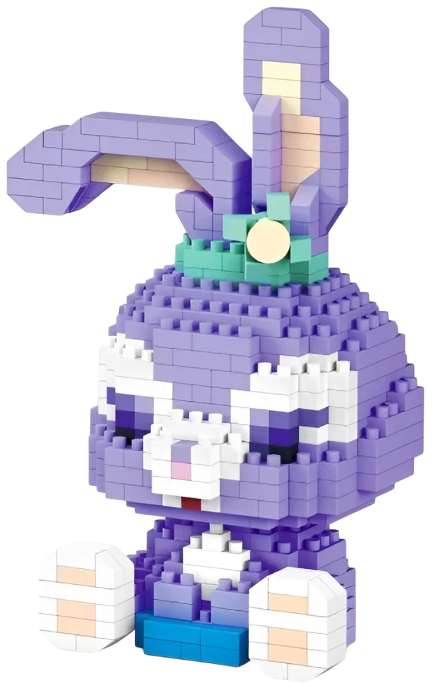 Конструктор - Micro Brick. Заяц, 448 деталей