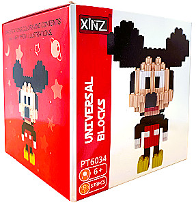 Konstruktor - Xinz. Myszka Miki, 578 elementów