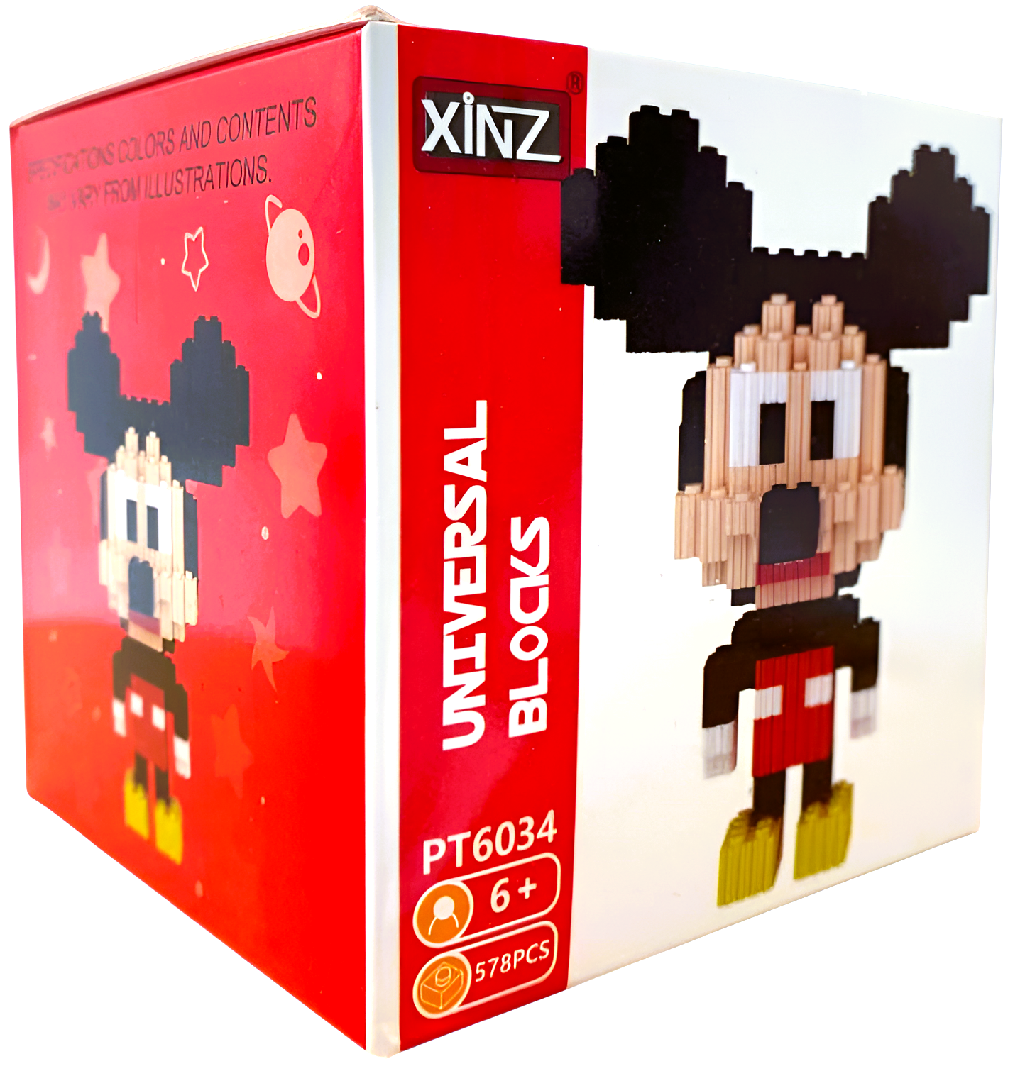 Konstruētājs - Xinz. Mikija pele, 578 detaļas