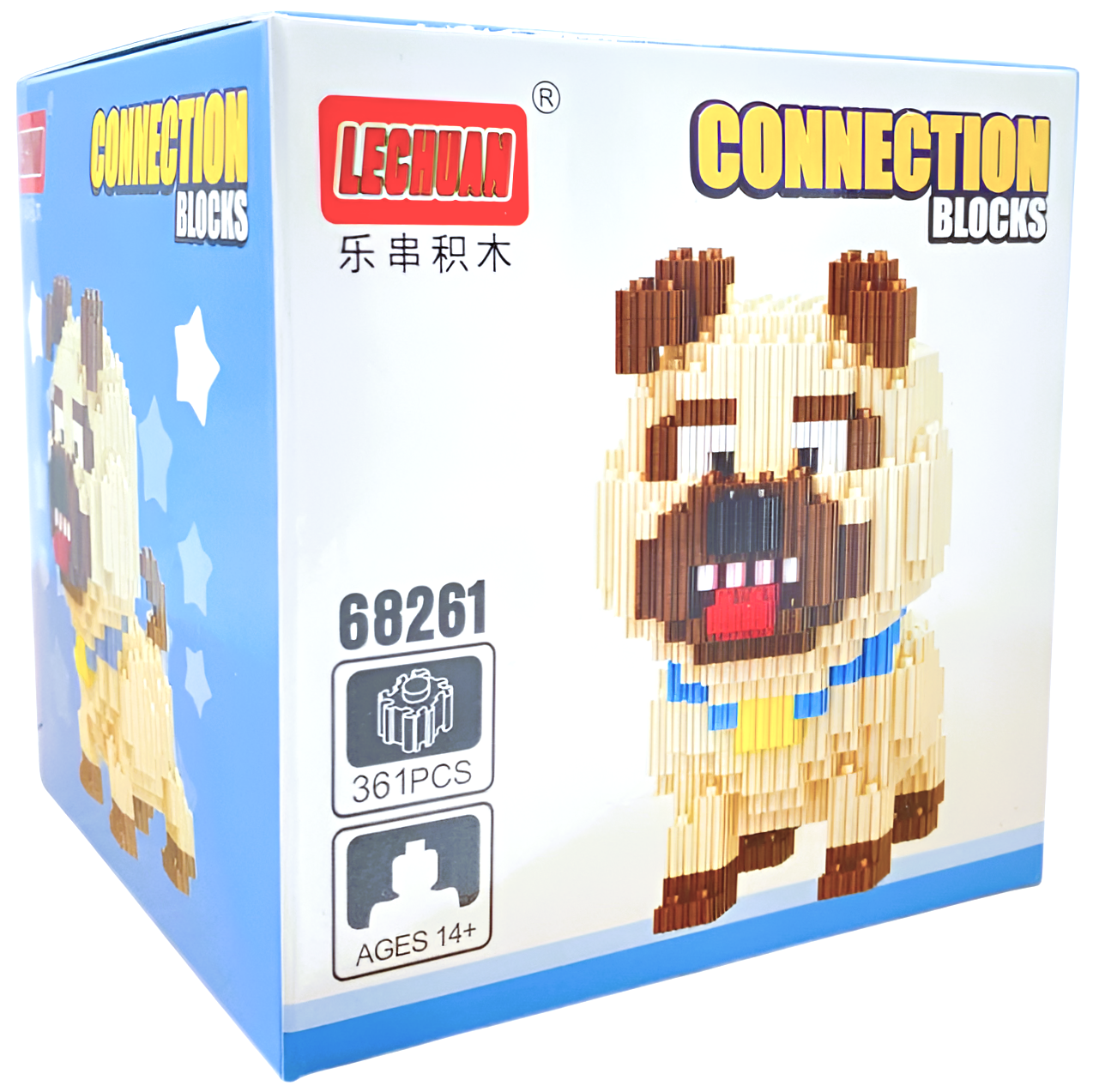 Constructor - Lechuan. Pug Mel, 361 pieces