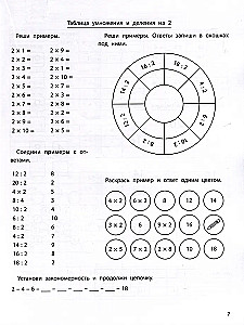 Übungsheft für Multiplikation und Division