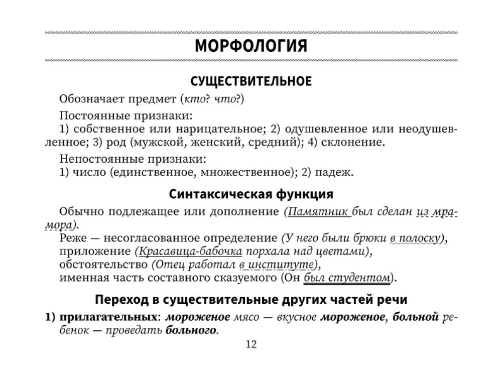 Справочник по русскому языку