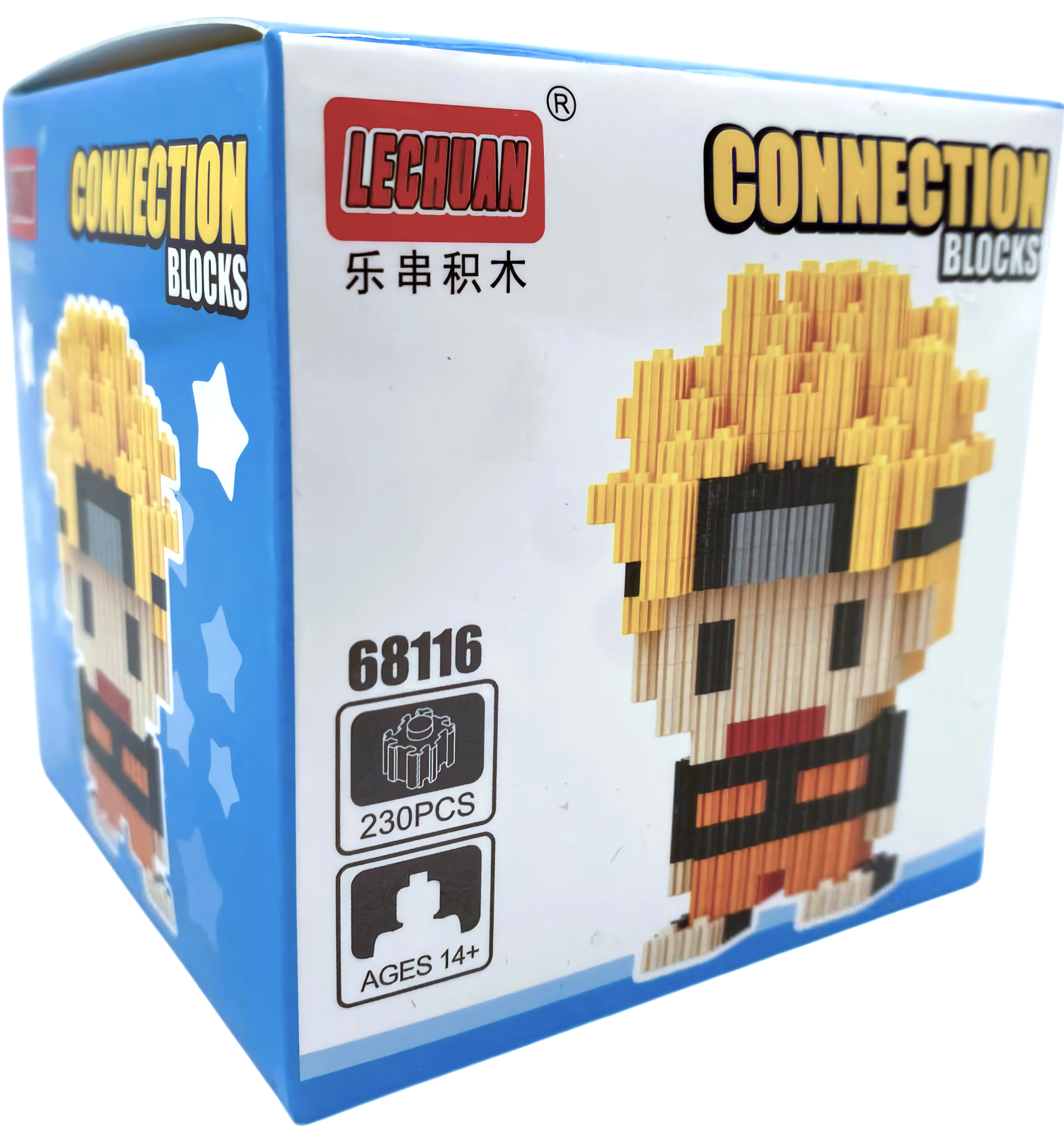 Konstruktors - Lechuan. Naruto, 230 detaļas