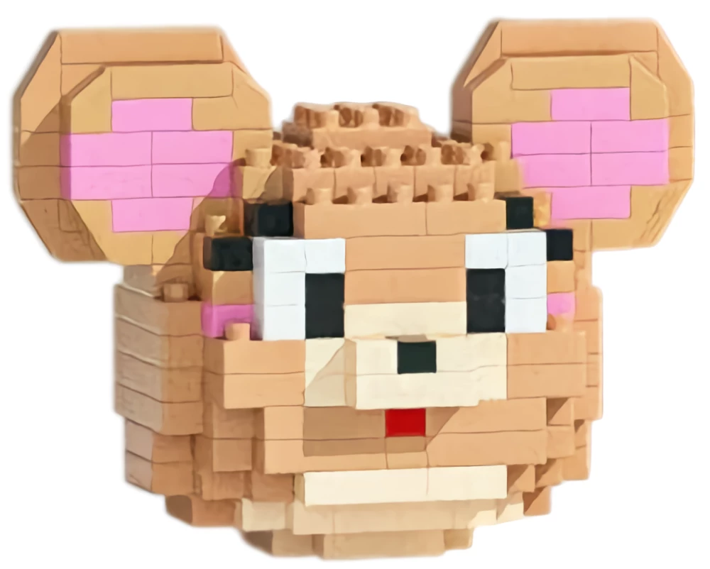 Konstruktor - Myszka Jerry, 208 elementów