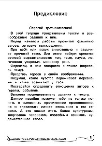 Semantic Reading. Workbook-Training. Grade 3