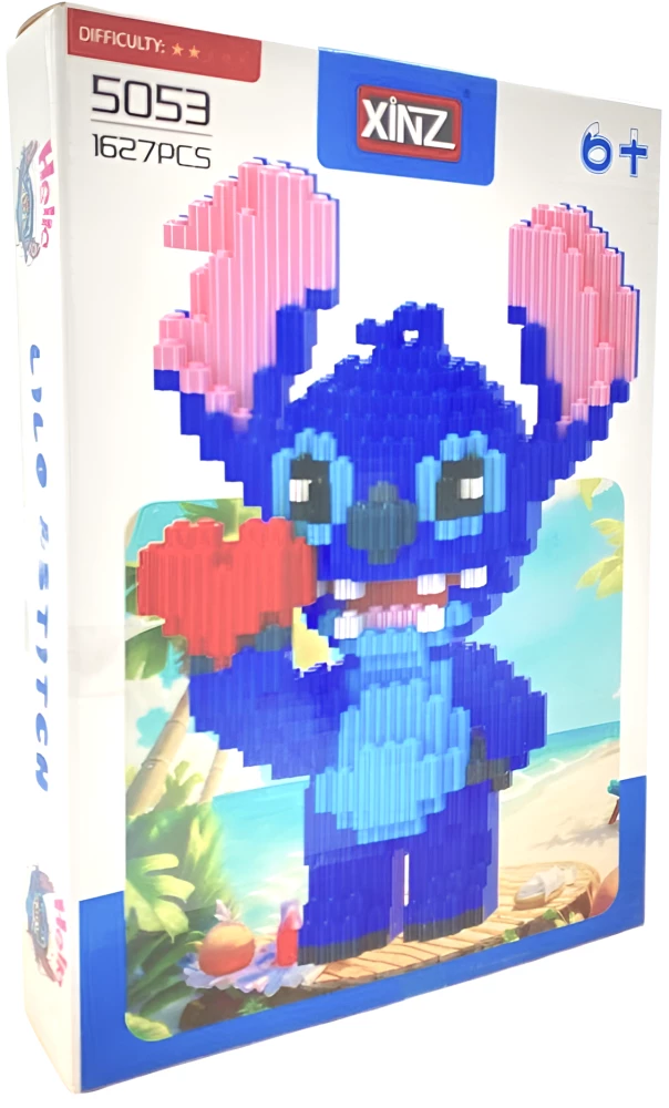 Konstruktor - Xinz. Süda tikand, 1627 detaili