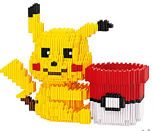 Konstruktor - Lechuan. Pikachu, 830 elementów
