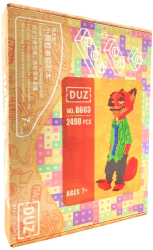 Конструктор - Duz. Лис, 2490 деталей