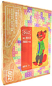 Konstruktor - Duz. Lis, 2490 elementów