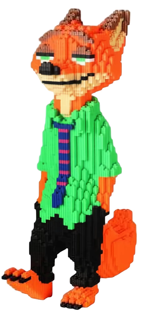 Konstruktor - Duz. Lis, 2490 elementów