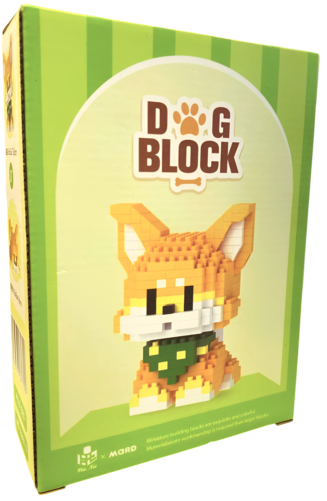 Constructor - Dog Block. Shiba Inu, 365 pieces