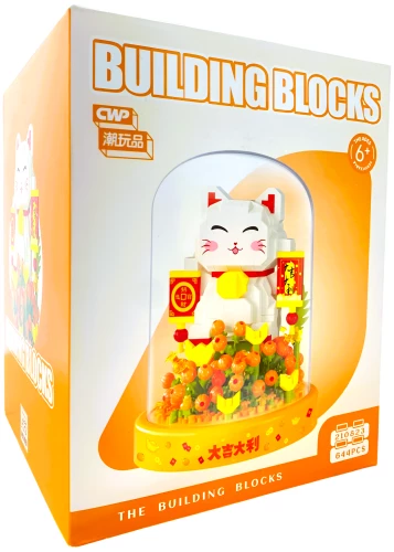 Konstruktor - Japoński kot w butelce, 644 elementy