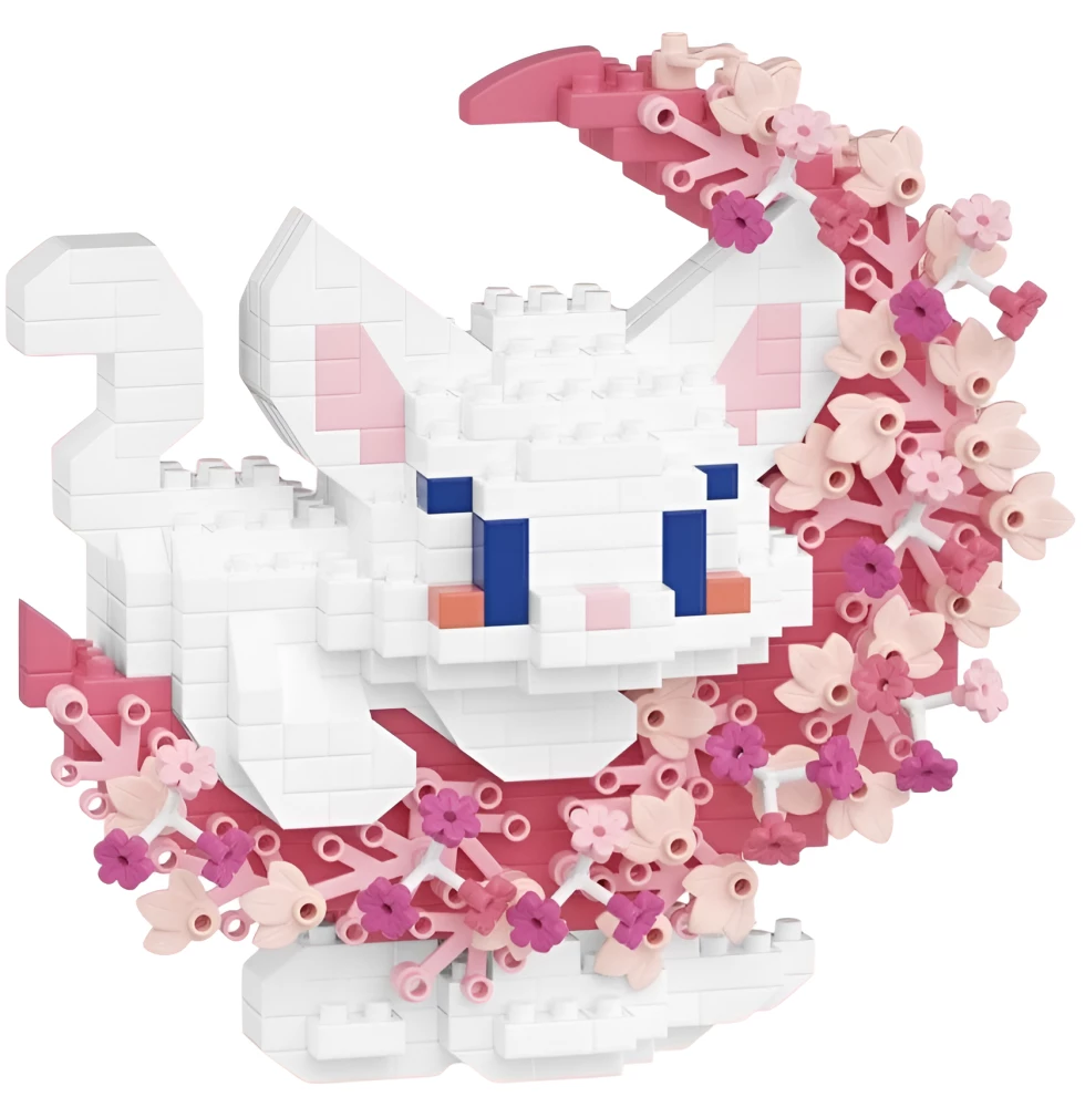 Konstruktor - Cute Moon. Kot, 484 elementy