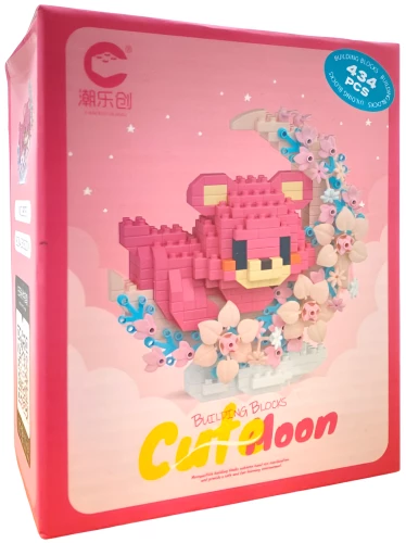 Конструктор - Cute Moon. Медведь, 434 детали