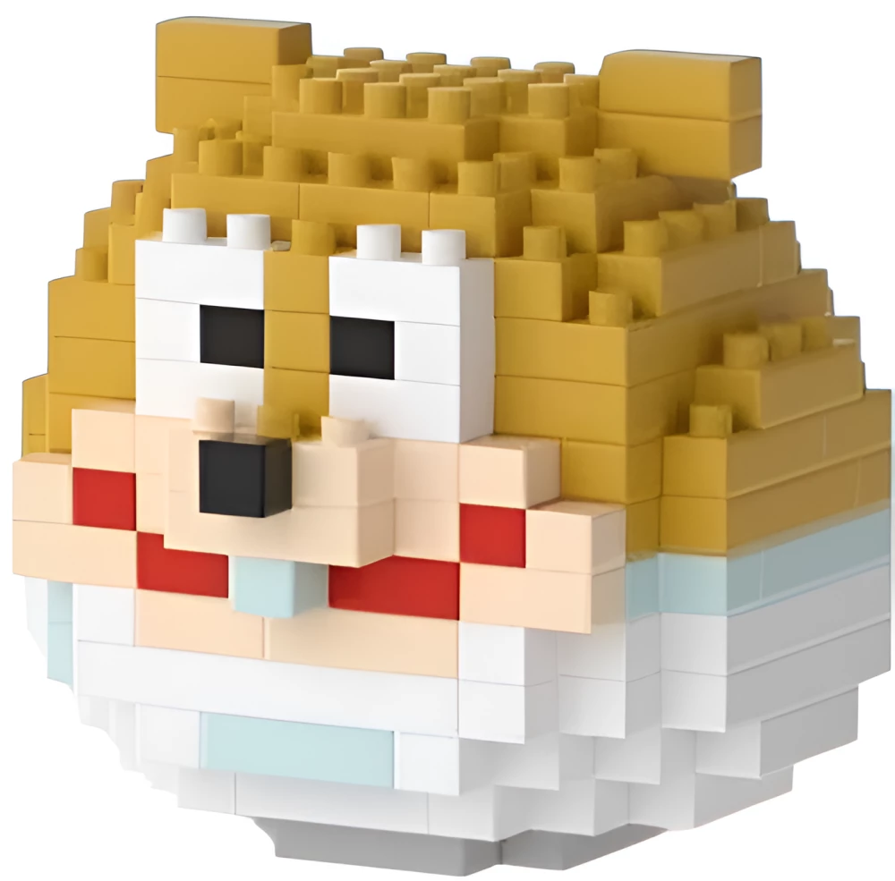 Konstruktor - Mekansm. Wiewiórka Sandy, 186 elementów