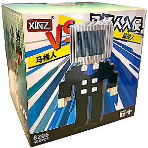 Konstruktor - TV men, 496 elementów