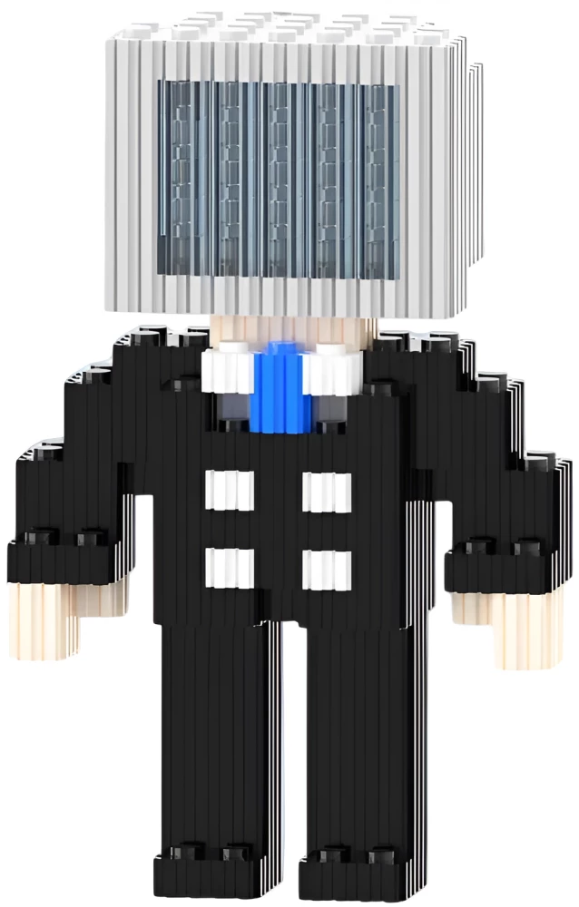 Konstruktor - TV men, 496 elementów