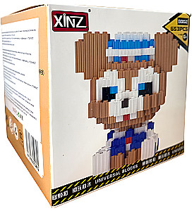 Конструктор - Xinz. Медведь, 653 детали