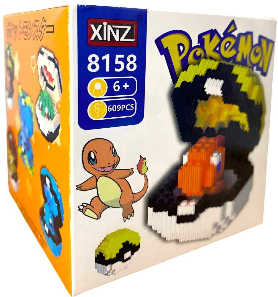 Konstruktor - Xinz. Charmander, 609 detaili
