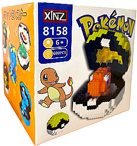Konstruktor - Xinz. Charmander, 609 detaili