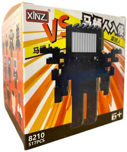 Конструктор - Xinz. Титан ТВ мен, 517 деталей