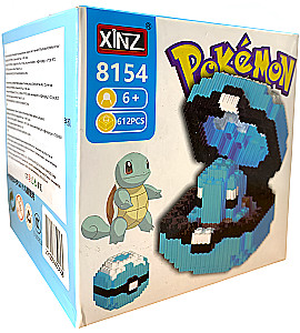 Konstruktor - Xinz. Squirtle, 612 elementów