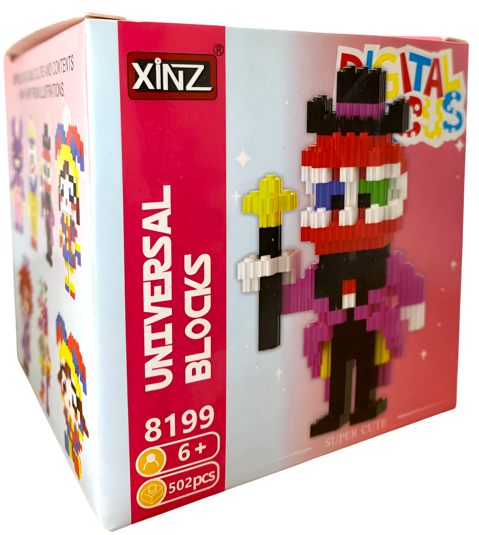 Konstruktors - Xinz. Digitālais cirks, 502 detaļas