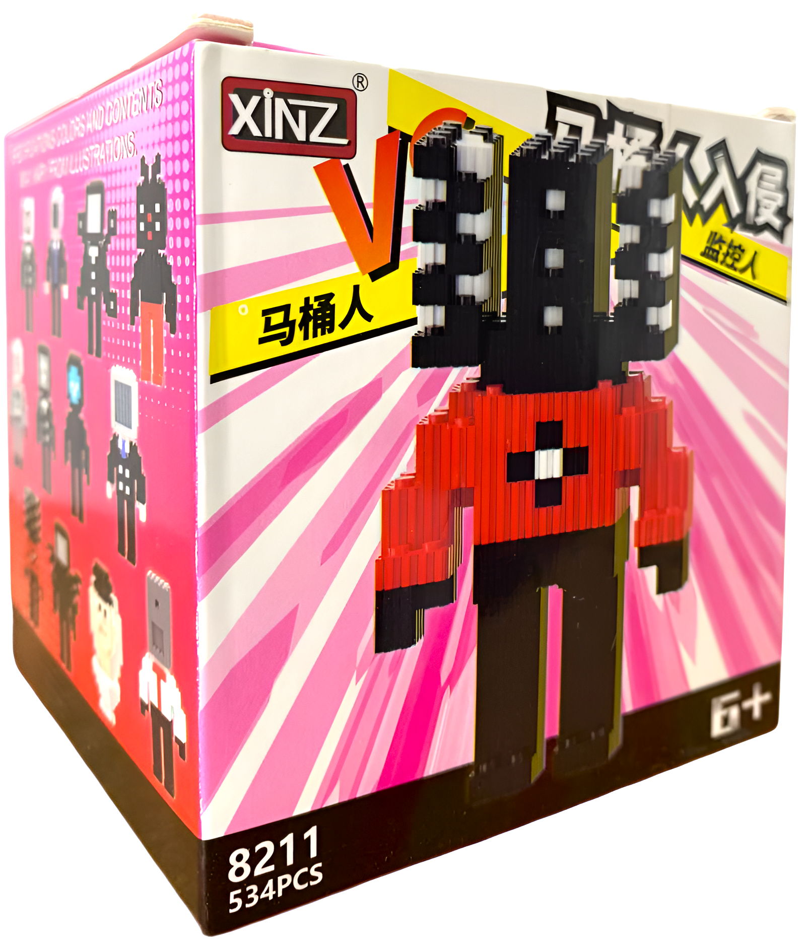 Konstruktors - Xinz. Spīkermeņ, 534 detaļas