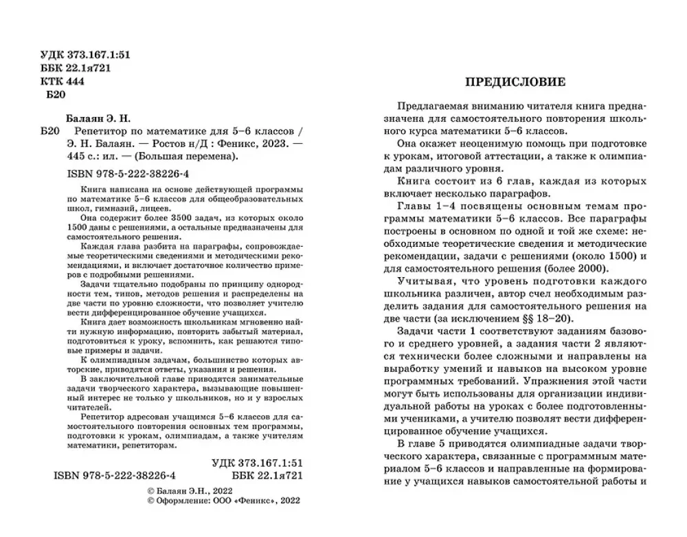 Korepetytor matematyki dla klas 5-6