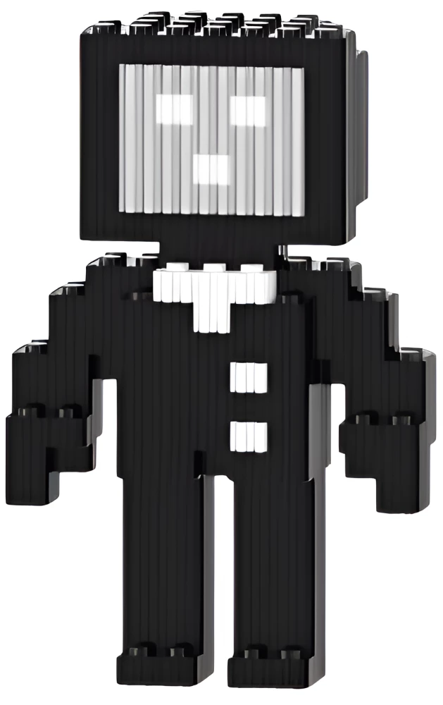 Konstruktor - Xinz. TV mnie, szary ekran, 495 elementów