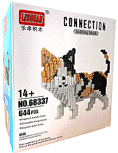 Konstruktor - Lechuan. Kot trójkolorowy, 644 elementy