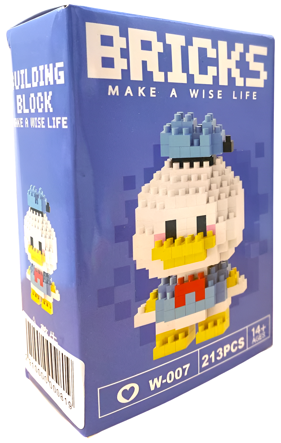 Konstruktors - Bricks. Donalds Daks, 213 detaļas