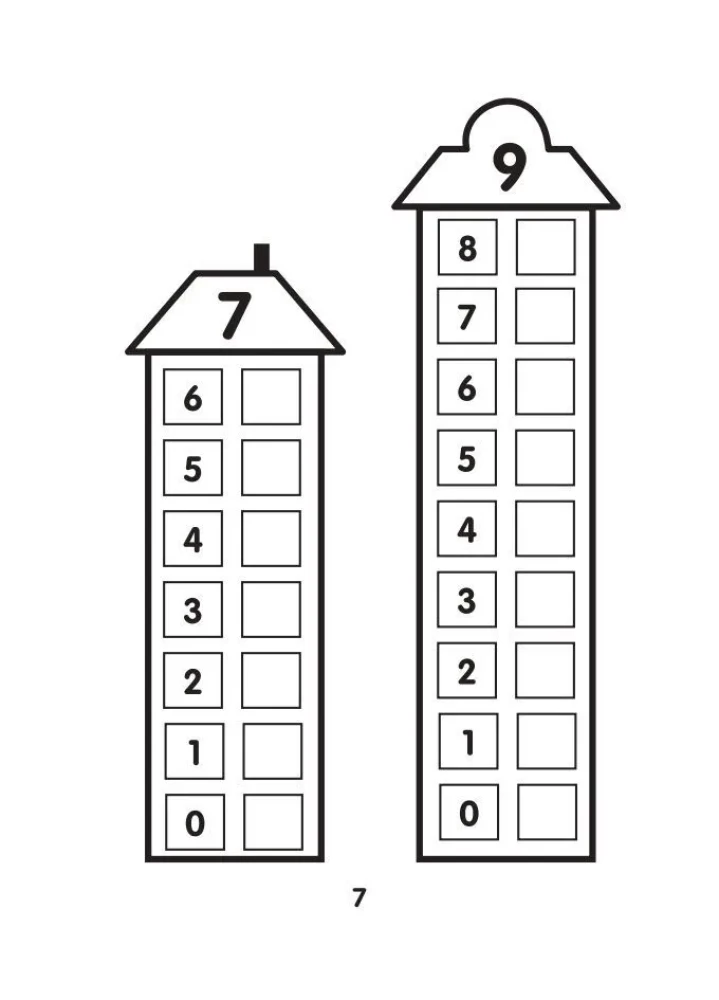 Hide and Seek with Numbers. Preparing for School