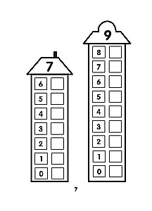 Hide and Seek with Numbers. Preparing for School