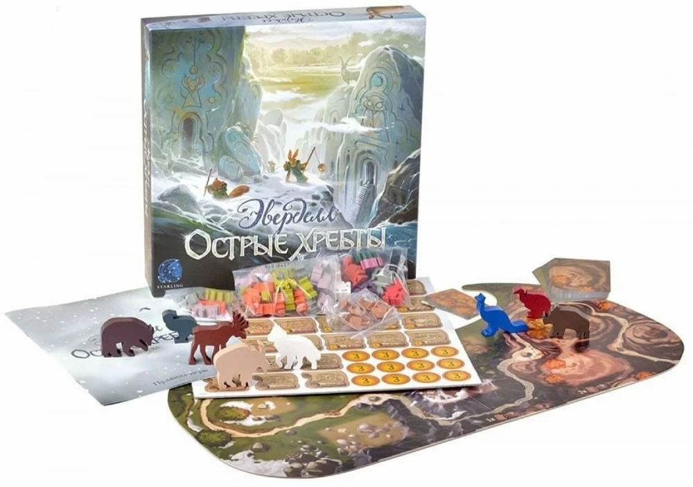 Настольная игра: Эверделл: Острые хребты - Делюкс (дополнение)