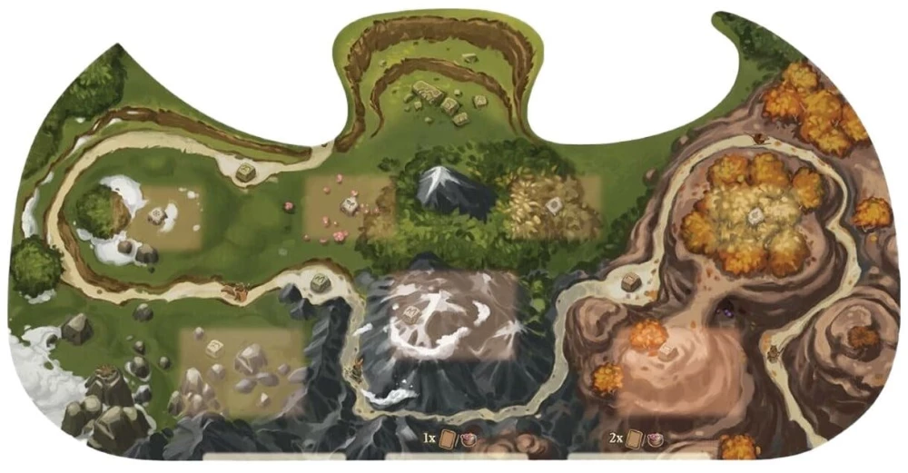 Настольная игра: Эверделл: Острые хребты - Делюкс (дополнение)